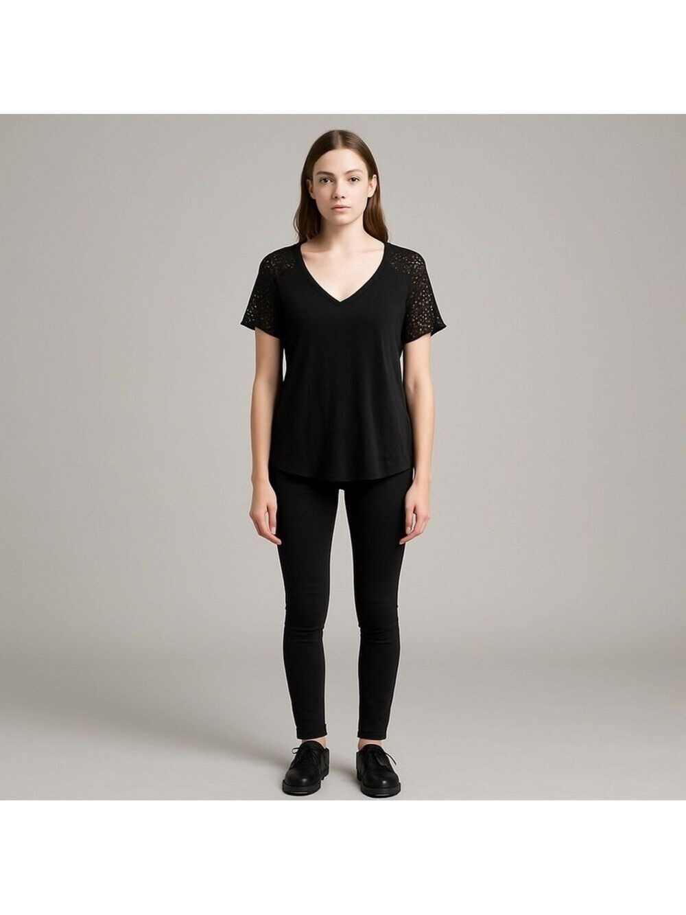 Kristine Black Blouse Small